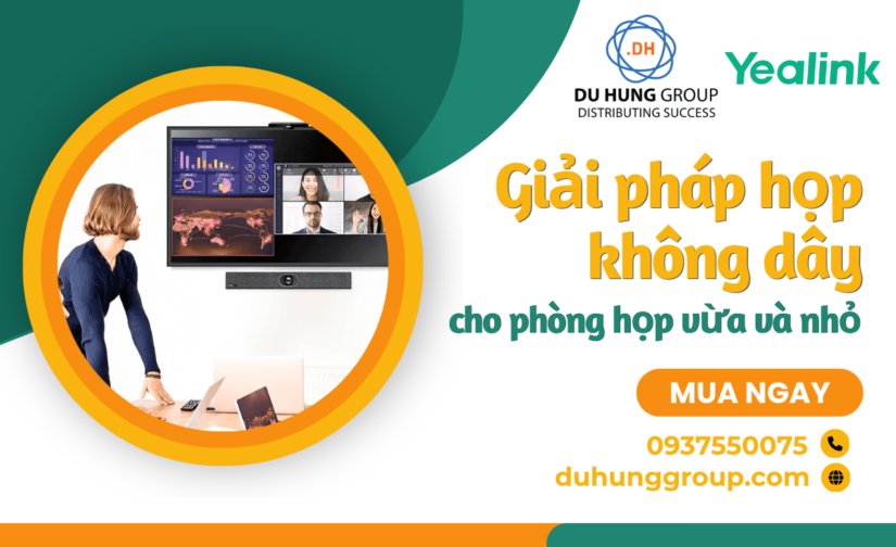 Giải pháp họp không dây cho phòng họp vừa và nhỏ