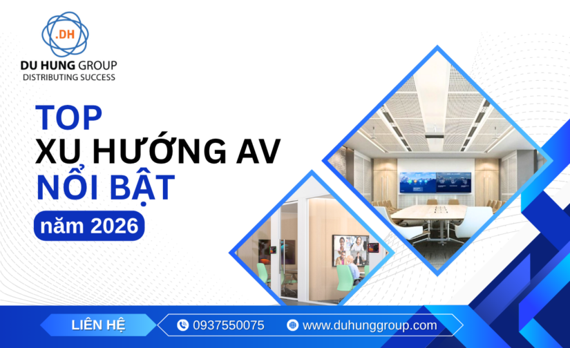Top xu hướng AV nổi bật trong năm 2026