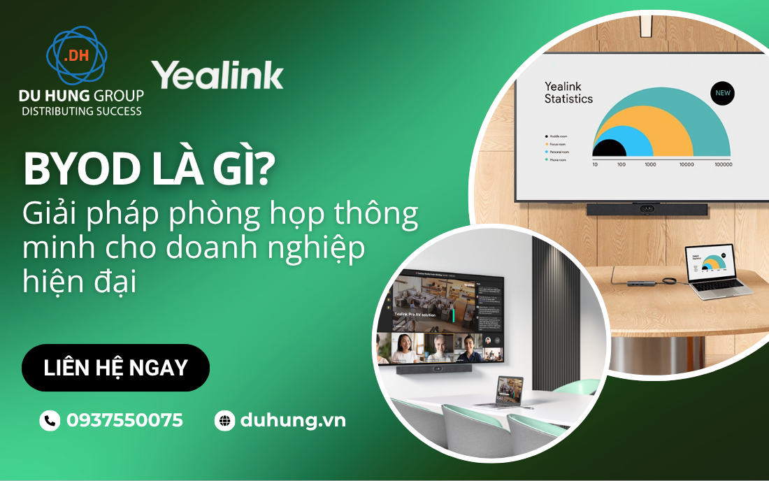 BYOD là gì? Giải pháp phòng họp thông minh cho doanh nghiệp hiện đại