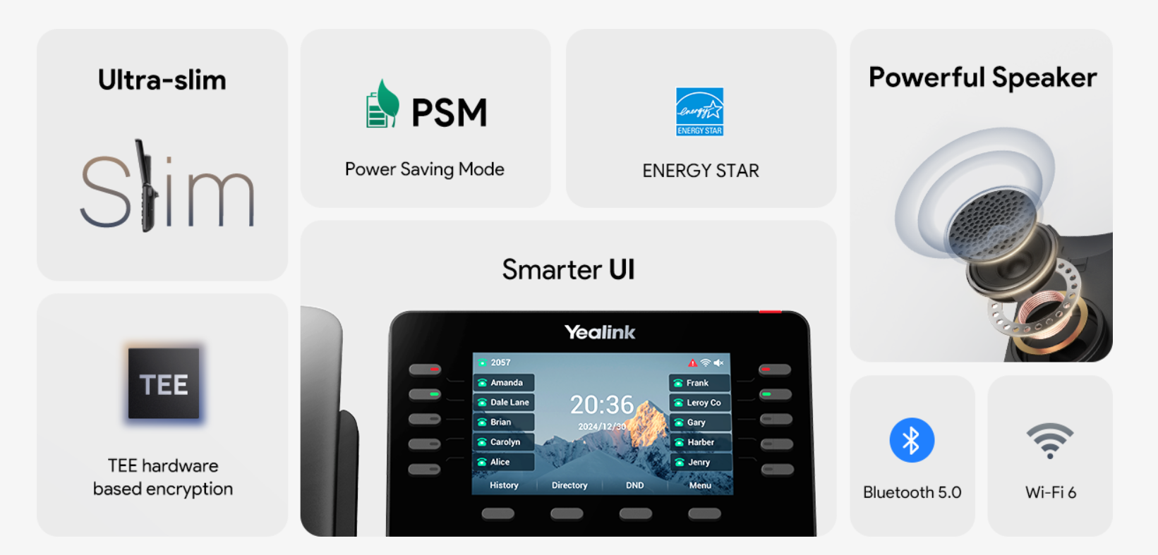 Yealink T7 Series – Điện Thoại SIP Cao Cấp Với Âm Thanh AI & Bảo Mật Đa Lớp (1)
