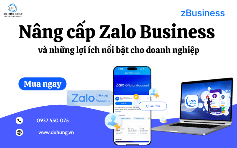 Cách nâng cấp Zalo Business và những lợi ích nổi bật cho doanh nghiệp