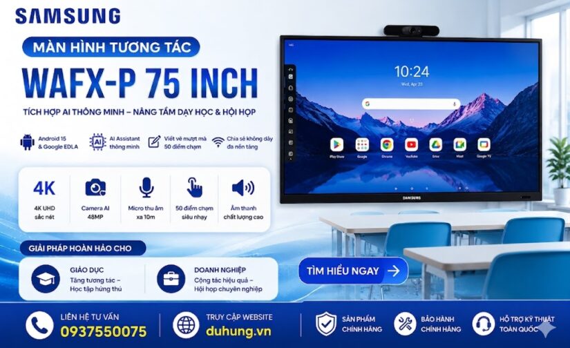 Màn hình tương tác Samsung WAFX-P 75 inch