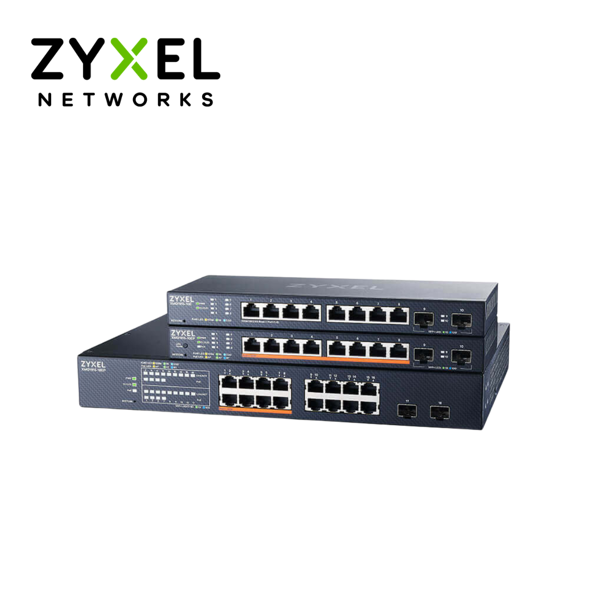 Switch Zyxel XMG1915 Series Bộ chuyển mạch thông minh quản lý 8/16 cổng 2.5GbE