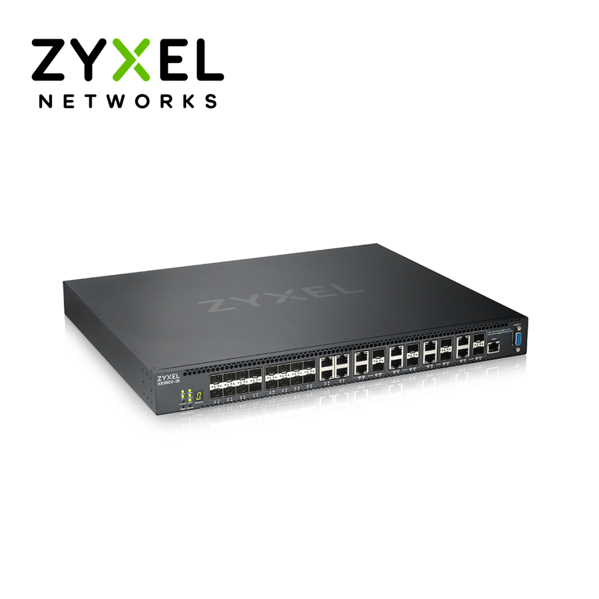 Bộ chuyển mạch Switch Zyxel XS3800-28 Switch Tập Trung L3 10GbE 28 cổng