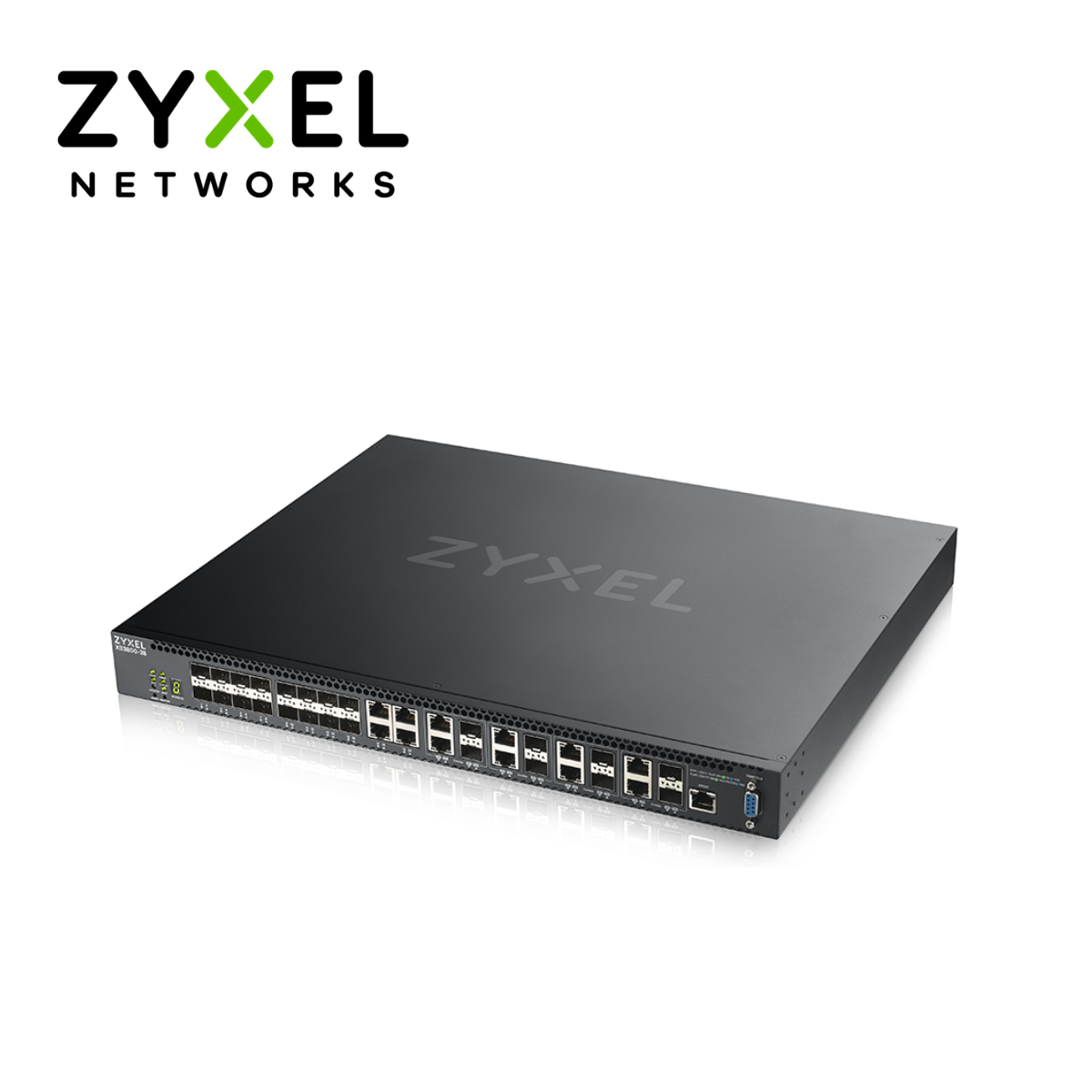 Bộ chuyển mạch Switch Zyxel XS3800-28 Switch Tập Trung L3 10GbE 28 cổng