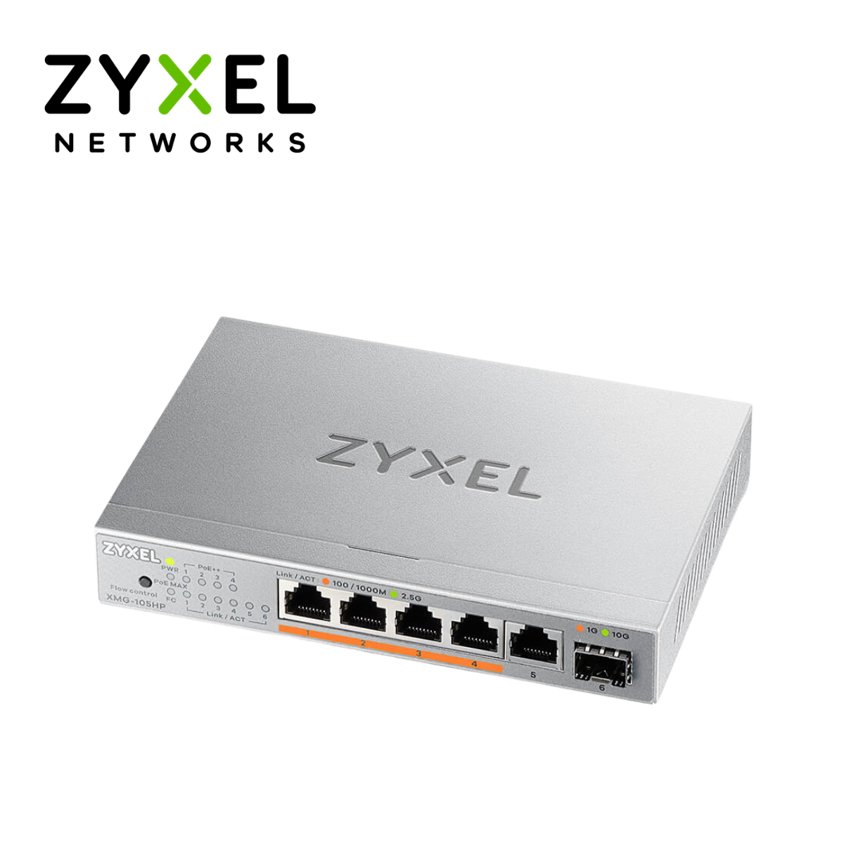 Switch Zyxel XMG100 Series Bộ chuyển mạch không quản lý 5/8 cổng 2.5G