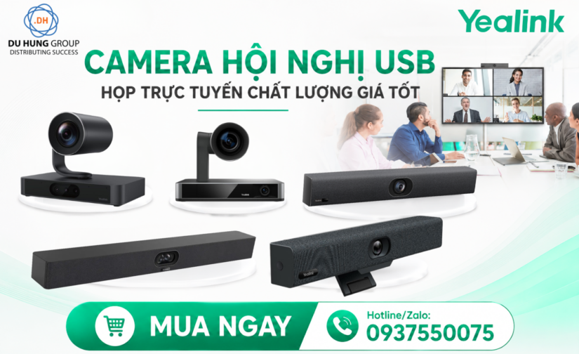 Camera hội nghị USB họp trực tuyến chất lượng giá tốt