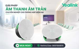 Giải pháp âm thanh âm trần chuyên nghiệp cho phòng họp hiện đại