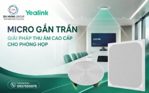 Micro Gắn Trần Giải Pháp Thu Âm Cao Cấp Cho Phòng Họp
