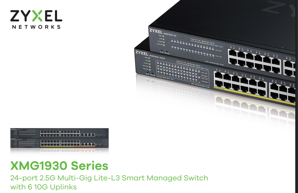 Bộ chuyển mạch Switch Zyxel XMG1930 Series