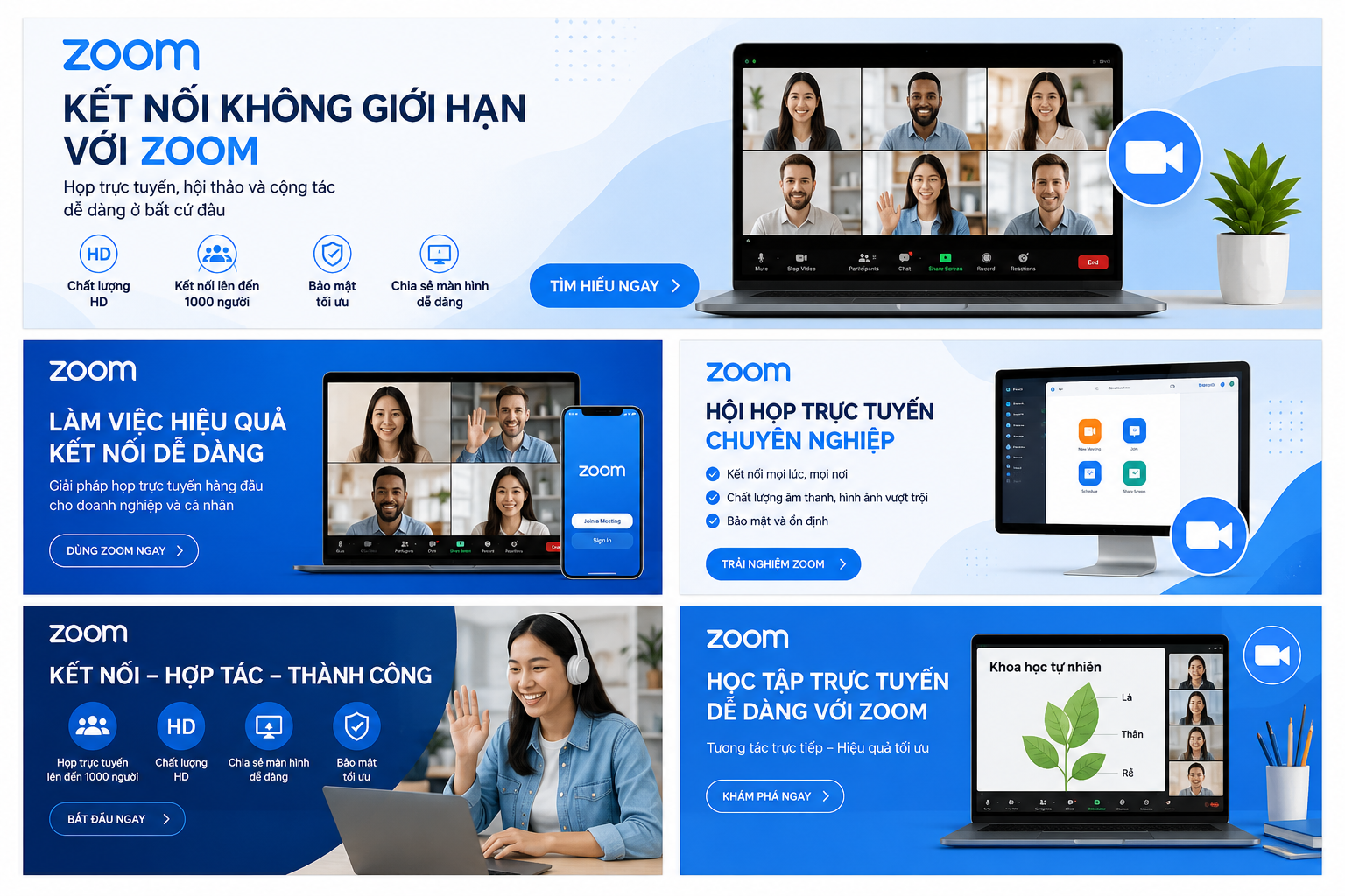 Gói Zoom chính hãng giá tốt cho doanh nghiệp