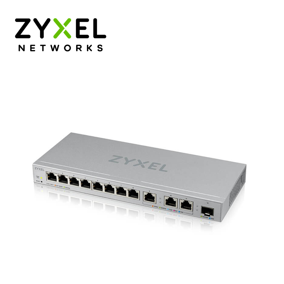 Zyxel XGS1250-12 Bộ chuyển mạch Switch 12 Cổng Multi-Gigabit