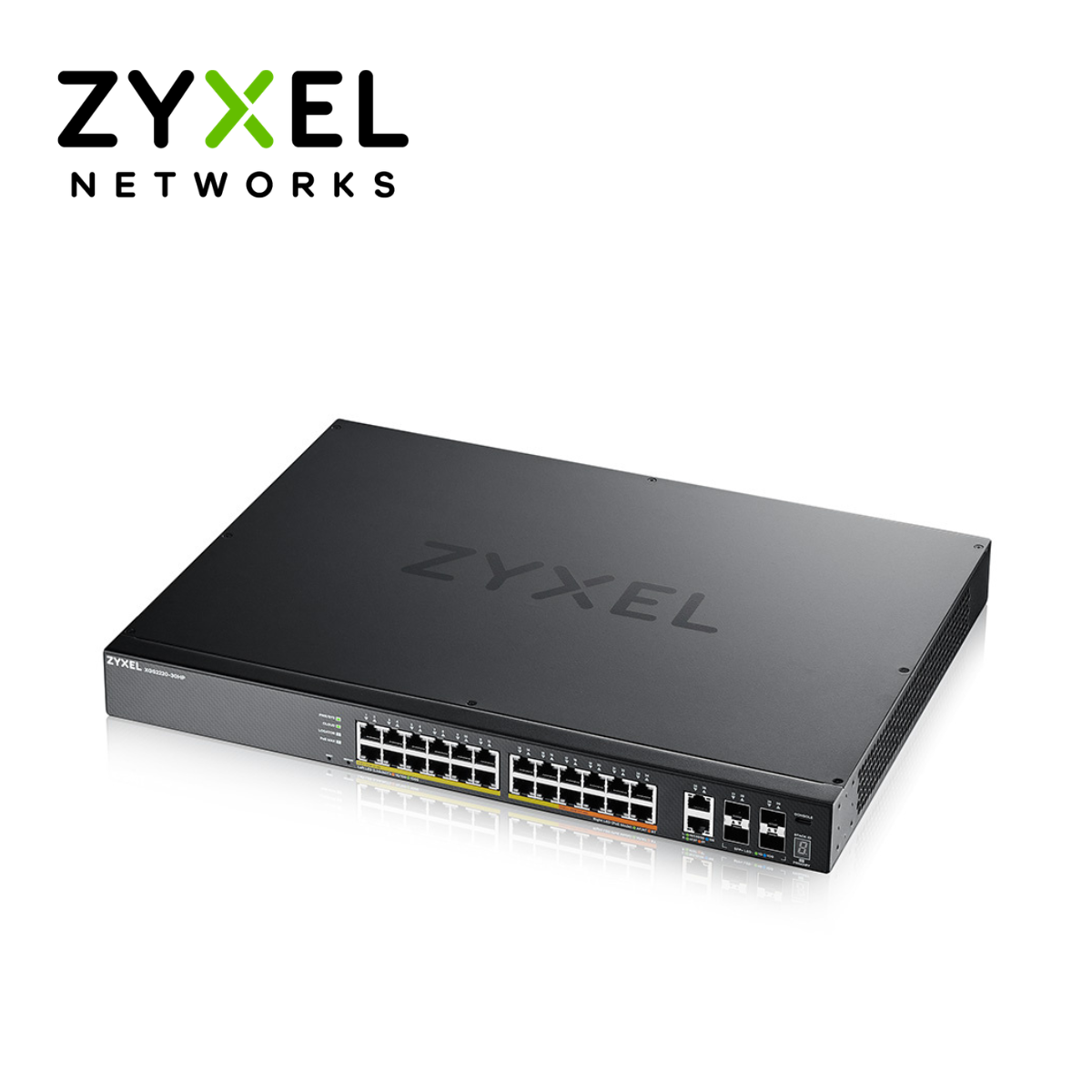 Bộ chuyển mạch Switch Zyxel XGS2220 Series 24/48 cổng với 6 đường Uplink 10G