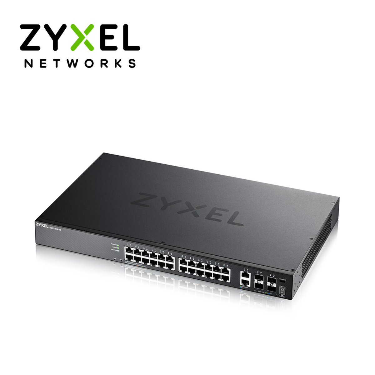 Bộ chuyển mạch Switch Zyxel XGS2220 Series 24/48 cổng với 6 đường Uplink 10G