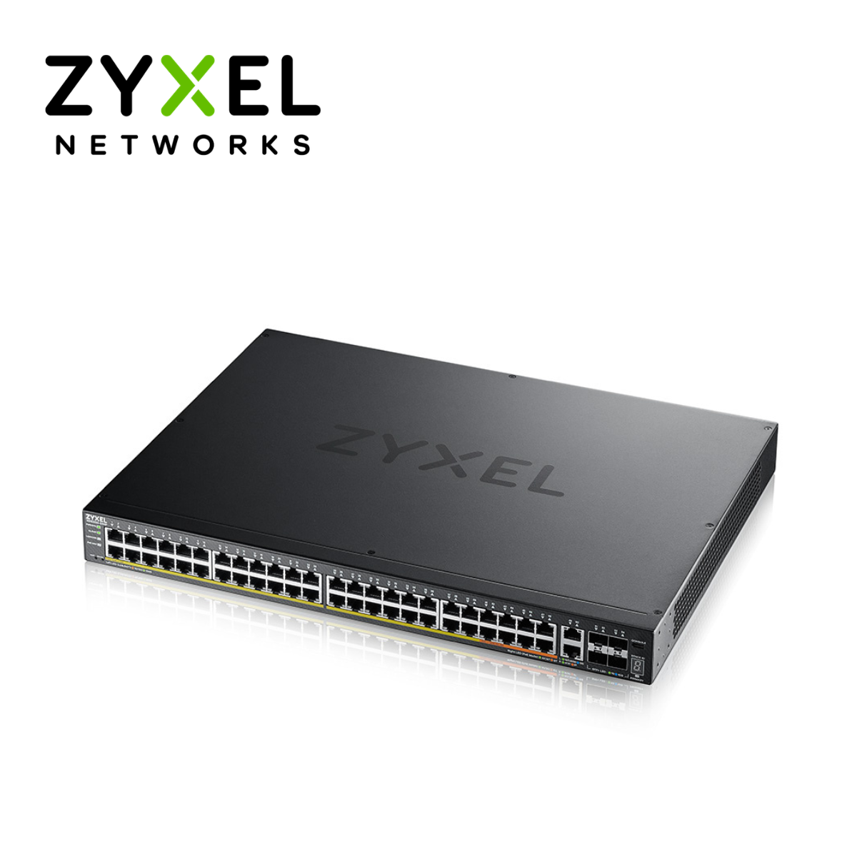 Bộ chuyển mạch Switch Zyxel XGS2220 Series 24/48 cổng với 6 đường Uplink 10G
