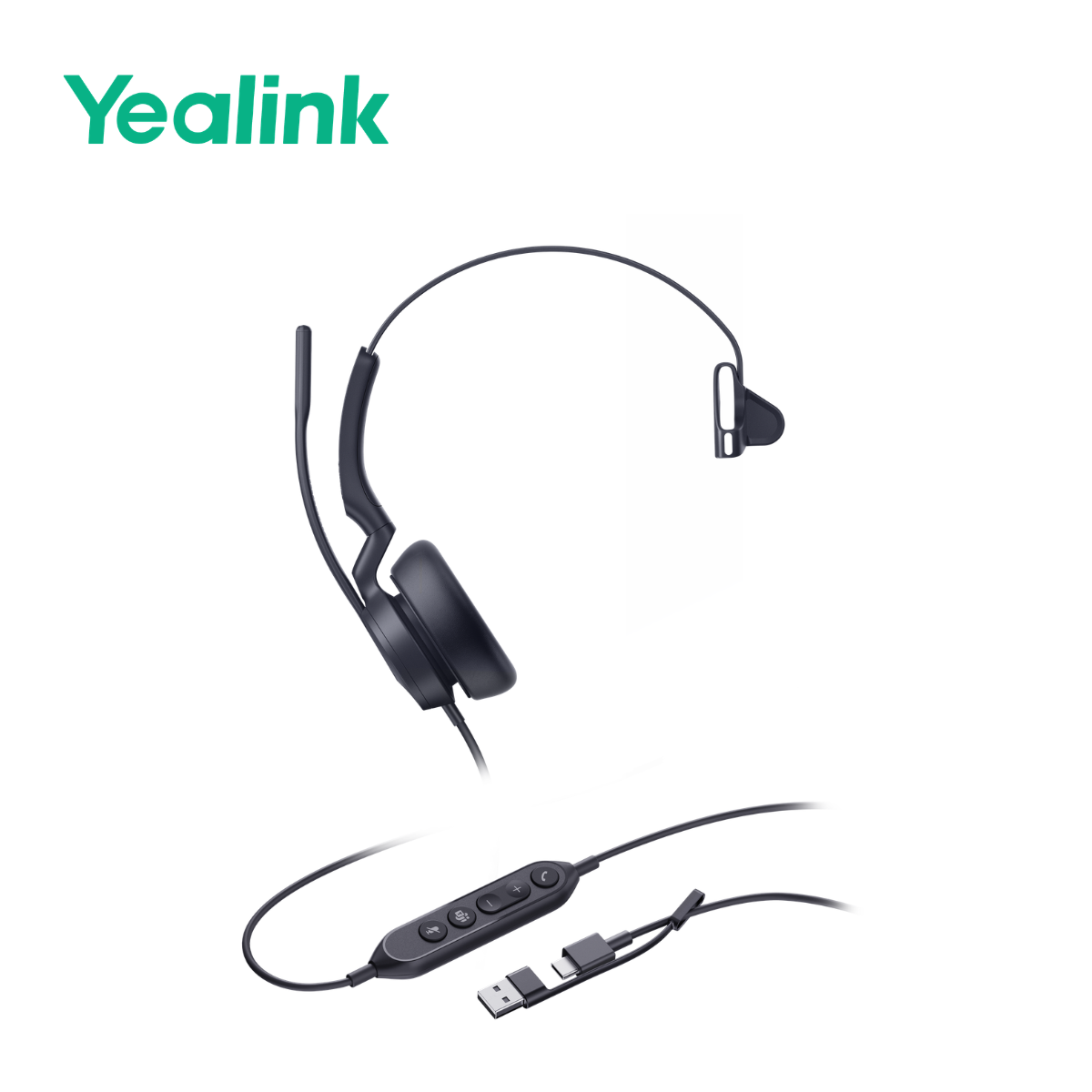 Yealink UH46 Mono Tai nghe có dây 1 bên tai