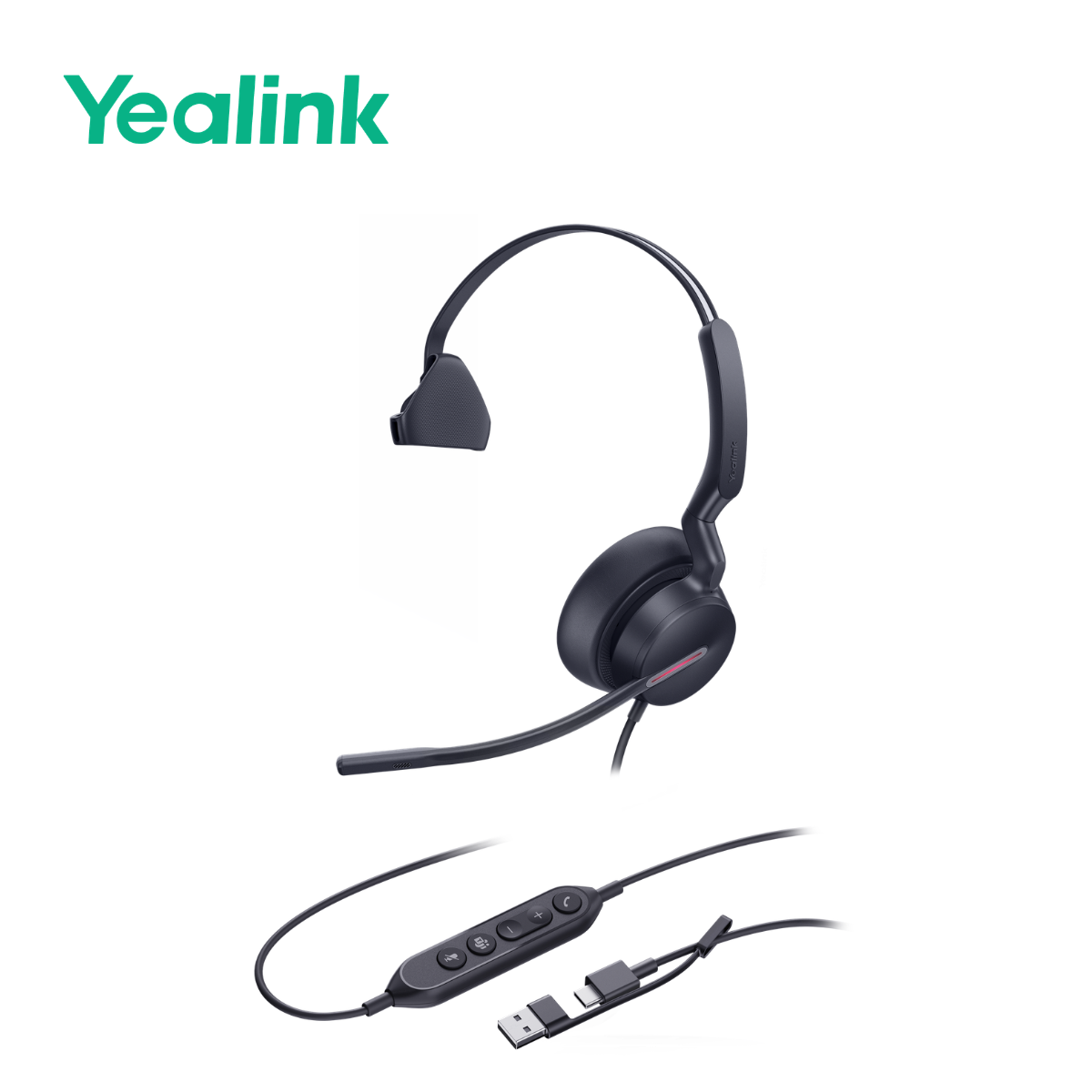Yealink UH46 Mono Tai nghe có dây 1 bên tai