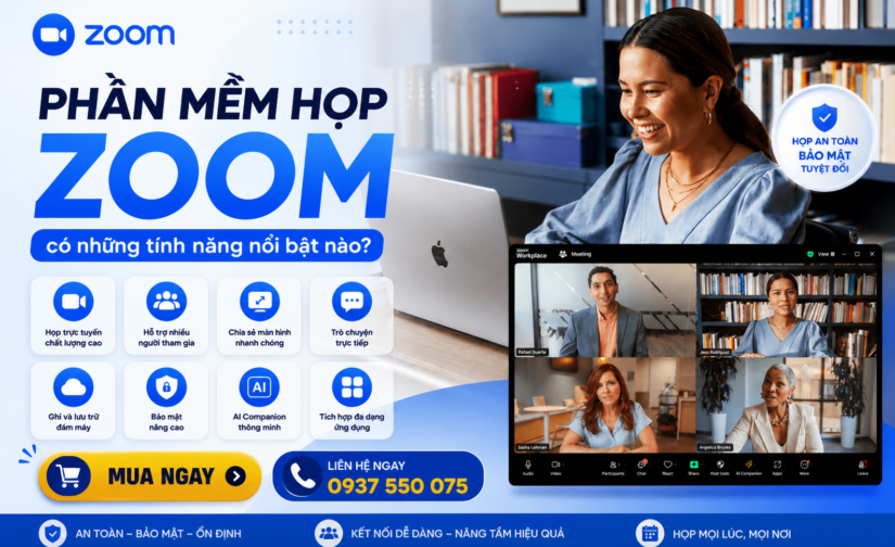 Khám phá những tính năng nổi bật của phần mềm họp Zoom