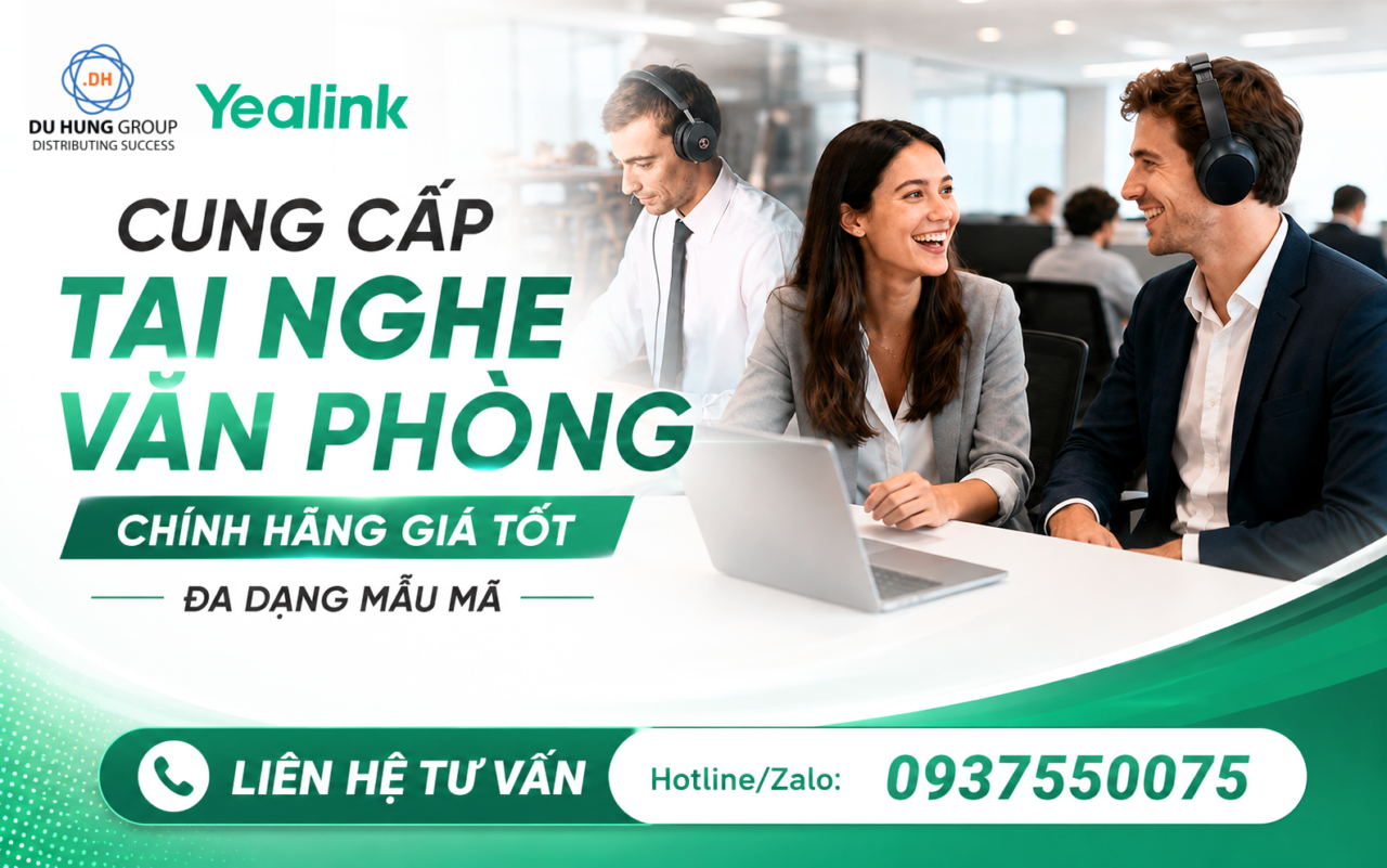Cung cấp tai nghe văn phòng chính hãng giá tốt đa dạng mẫu mã