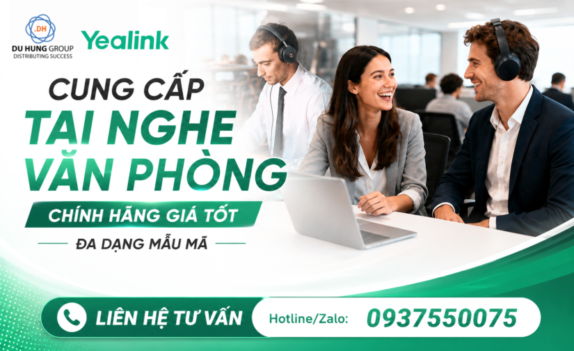 Cung cấp tai nghe văn phòng chính hãng giá tốt đa dạng mẫu mã