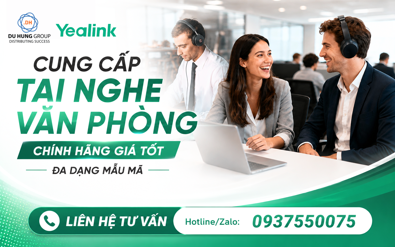 Cung cấp tai nghe văn phòng chính hãng giá tốt đa dạng mẫu mã