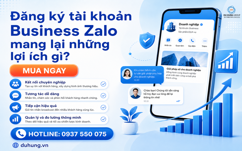 Vì sao nên đăng ký tài khoản Business Zalo để kinh doanh hiệu quả?