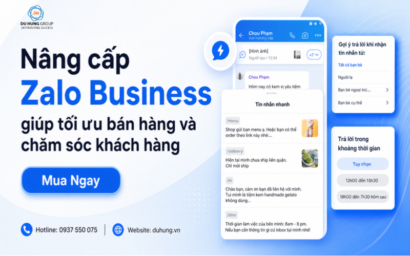 Bí quyết nâng cấp Zalo Business để tăng hiệu quả kinh doanh