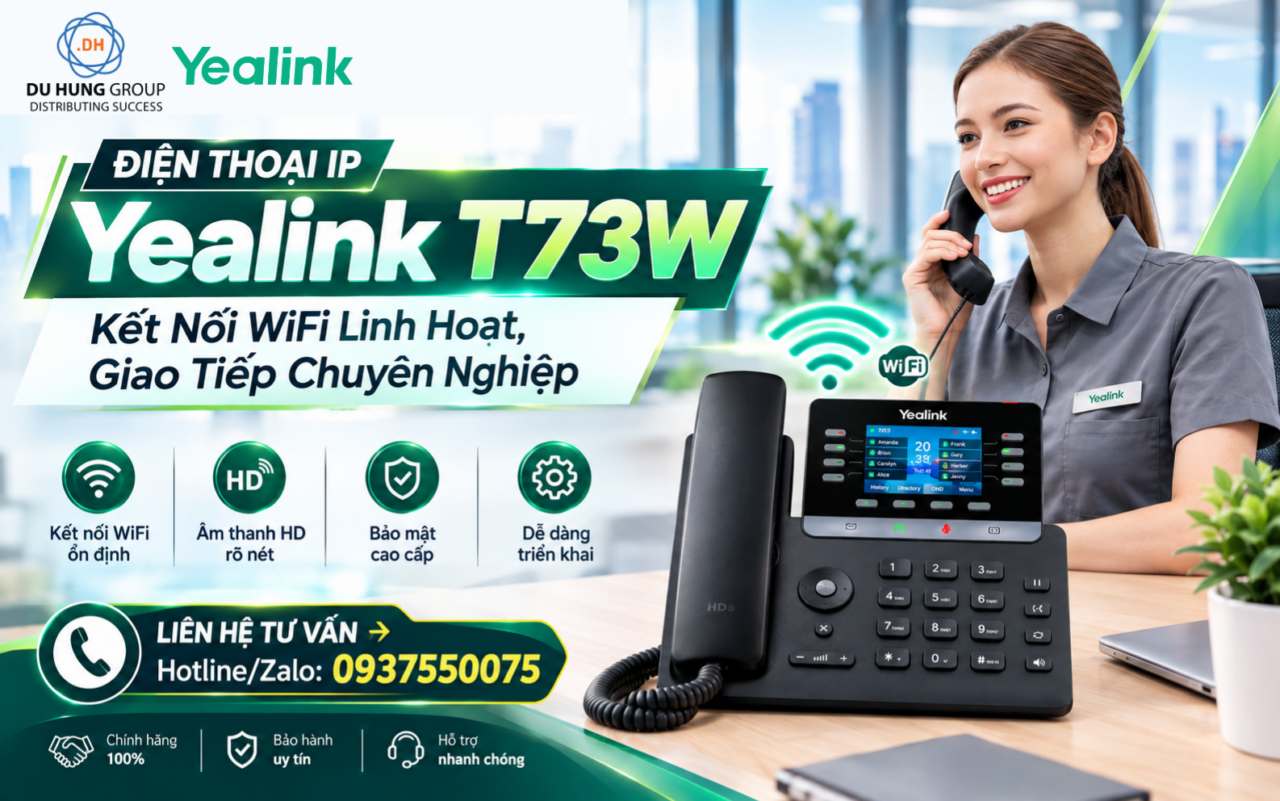 Điện thoại IP Yealink T73W