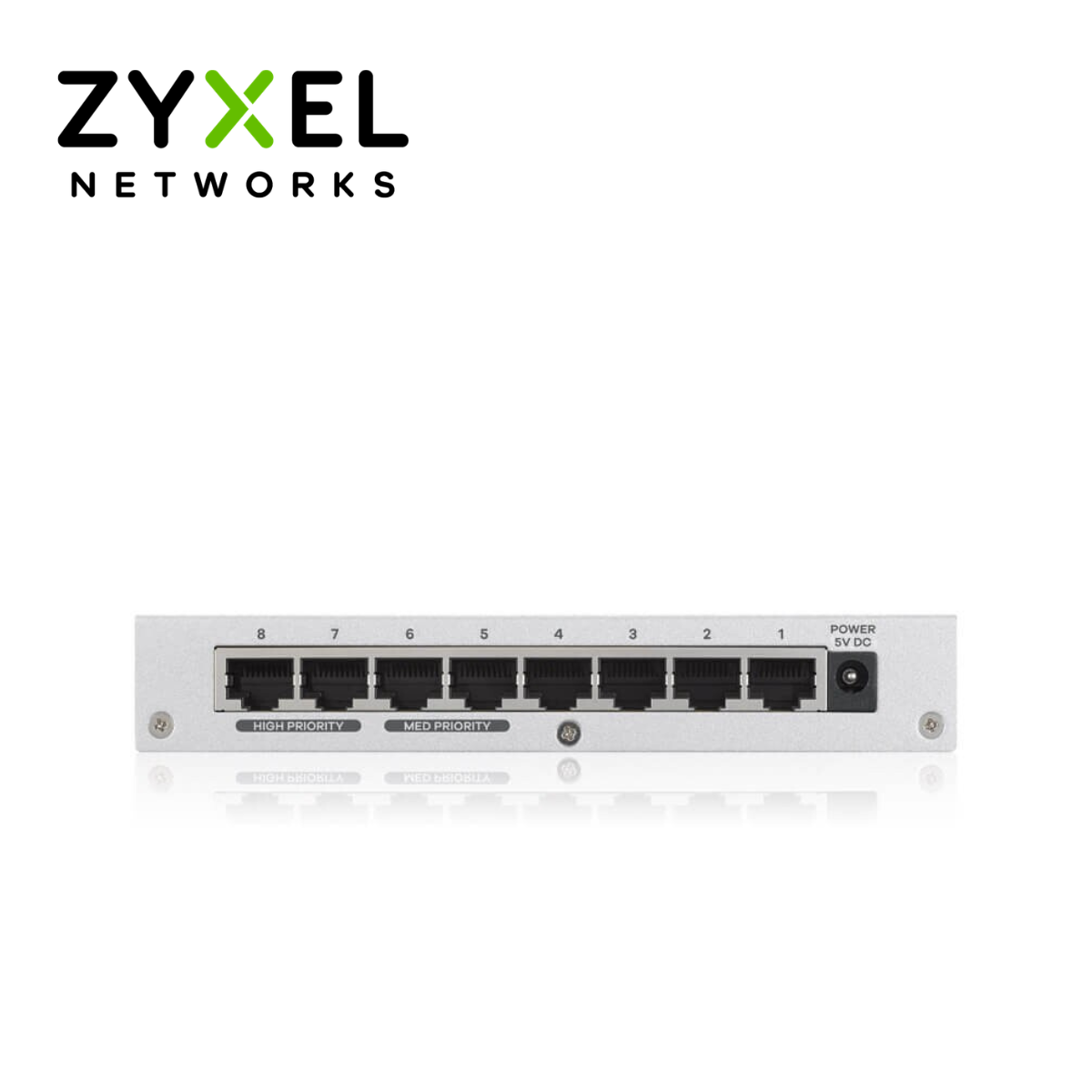 Zyxel GS-108B v3 Switch Để Bàn với 8 cổng Gigabit Ethernet