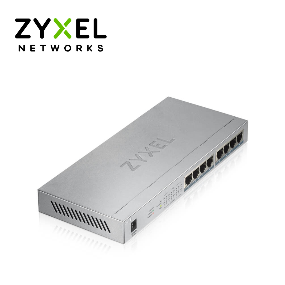 Zyxel Switch GS1008HP 8 Cổng PoE Gigabit Unmanaged
