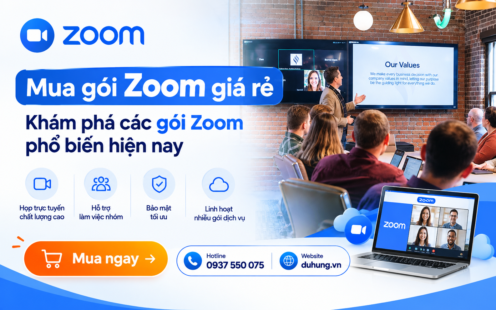 Mua gói Zoom giá rẻ – Các gói Zoom phổ biến và những điều cần biết