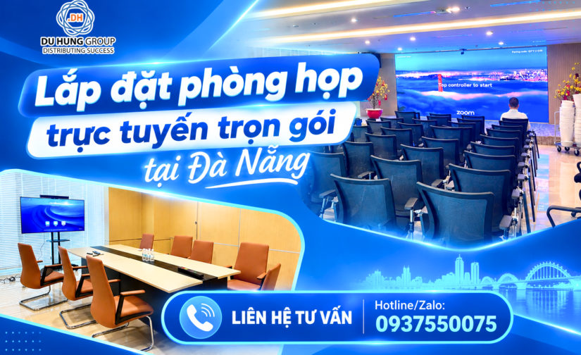 Lắp đặt thiết bị hội nghị truyền hình trọn gói tại Đà Nẵng