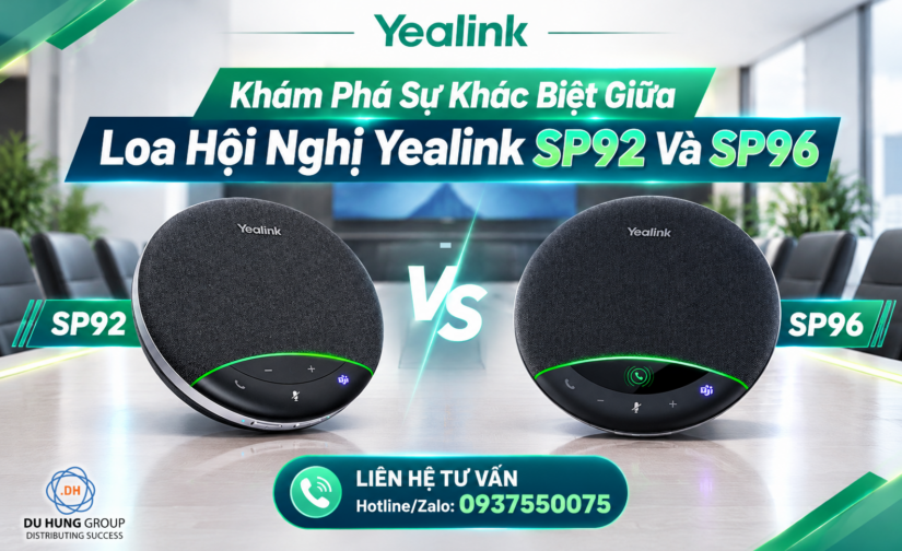 Khám Phá Sự Khác Biệt Giữa Loa Hội Nghị Yealink SP92 Và SP96