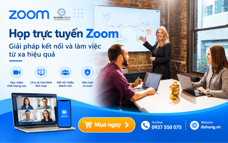 Họp trực tuyến Zoom bản quyền – Tối ưu trải nghiệm hội họp online